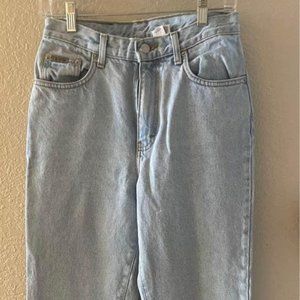 Calvin Klein Vintage 1990’s High-Rise Light Blue Mom Jeans